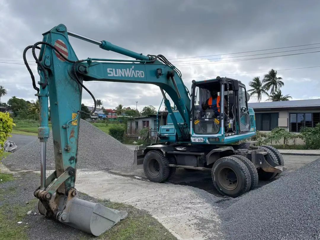 “山河绿”迈向南太平洋岛,轮挖助力斐济基础设施建设