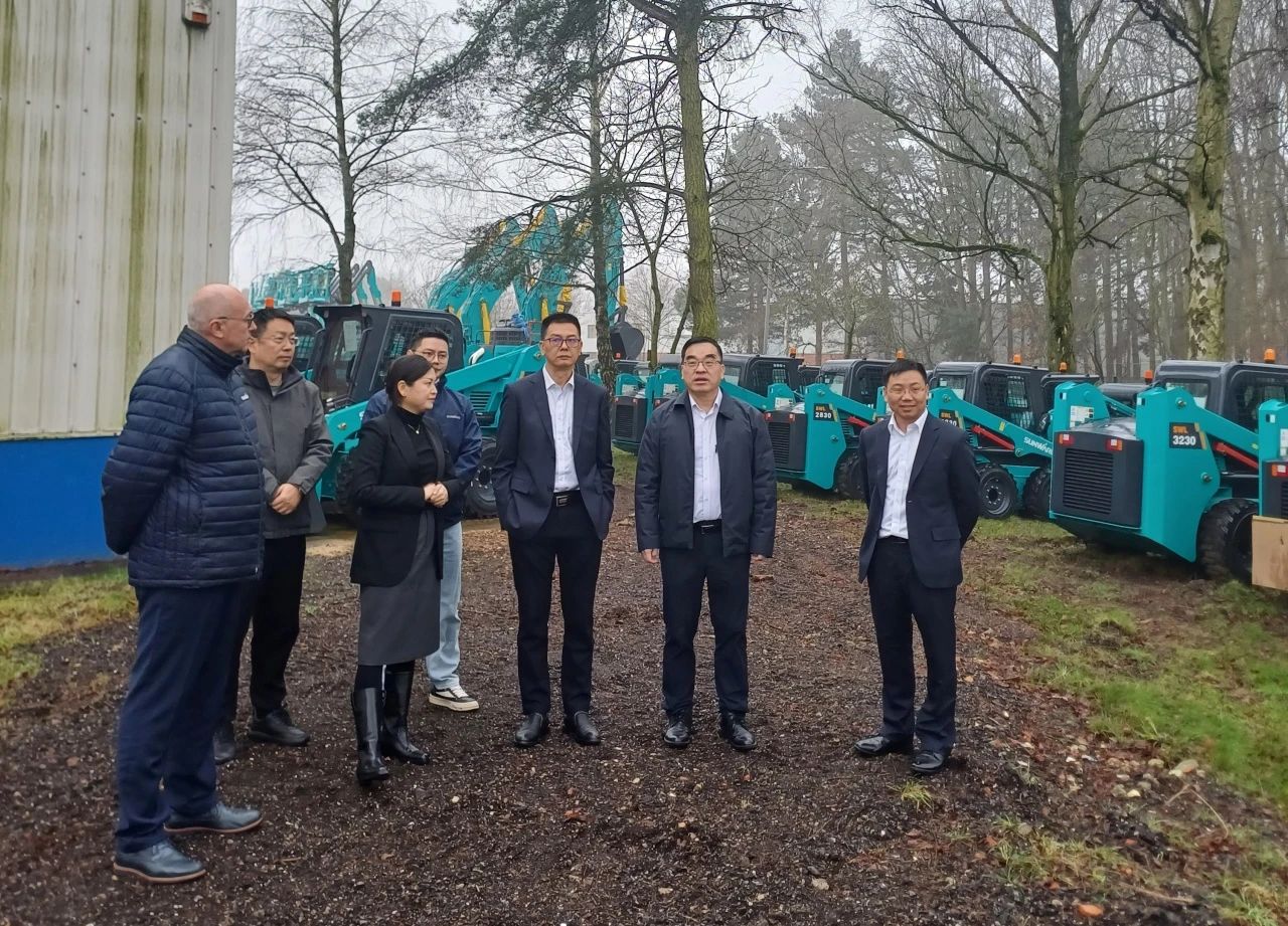 广州工控集团总经理王福铸率队考察欧洲子公司