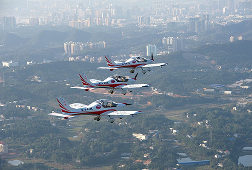 飞行表演队精彩亮相珠海航展