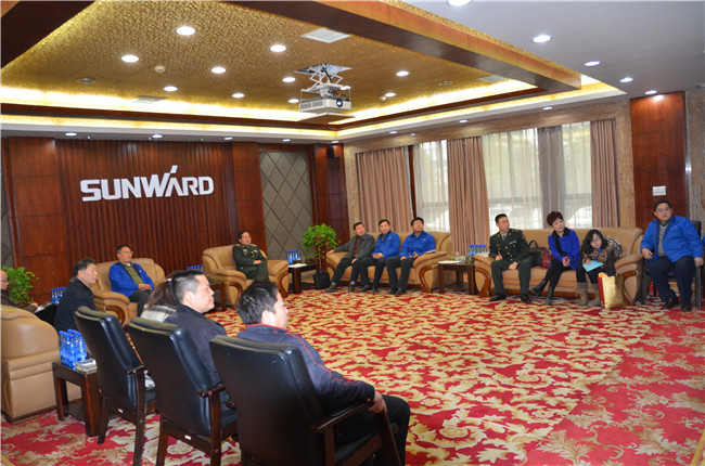 湖南省国动委综合办专职副主任胡代松考察