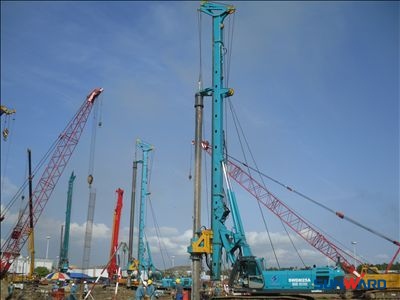 旋挖钻机助力委内瑞拉中央电厂建设