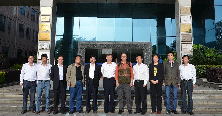 盾构及掘进技术国家重点实验室陈馈主任一行莅临考察交流