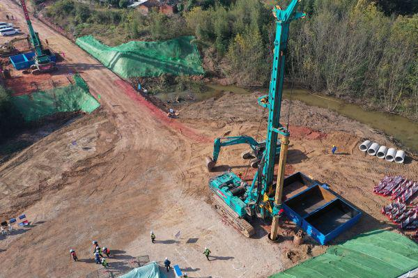 首根桩基开钻！助力新建沪渝蓉高速铁路建设