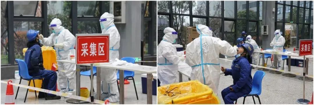 抗疫先锋在行动！志愿者助力核酸采样