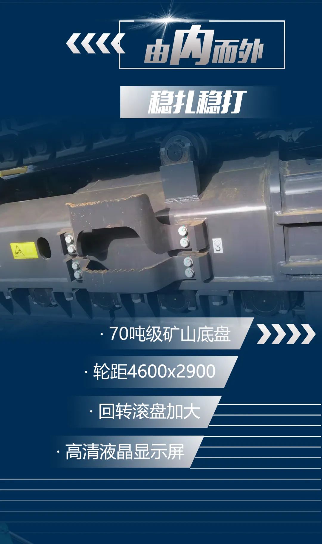一图读懂 | 又一矿山重载施工利器！SWE650FB破碎锤重磅亮相