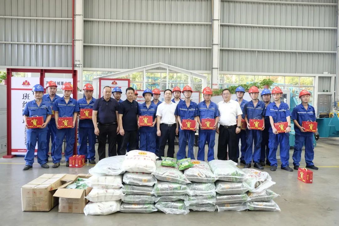 长沙市总工会慰问一线员工