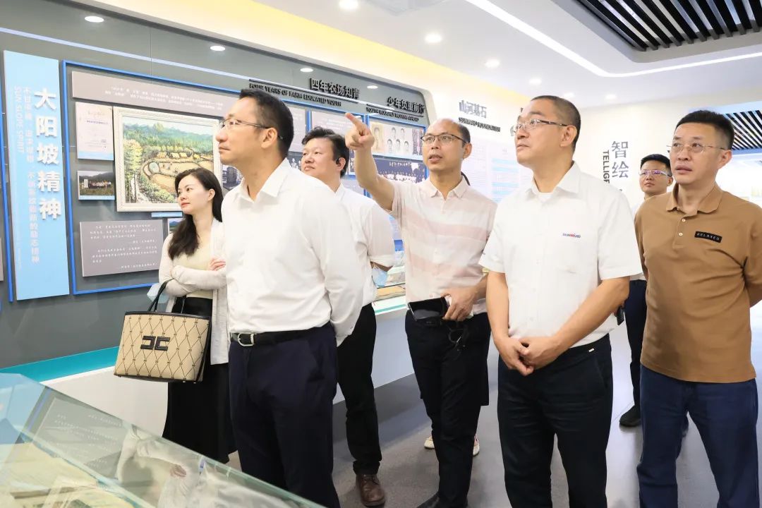 广州工控副总经理张劲泉调研