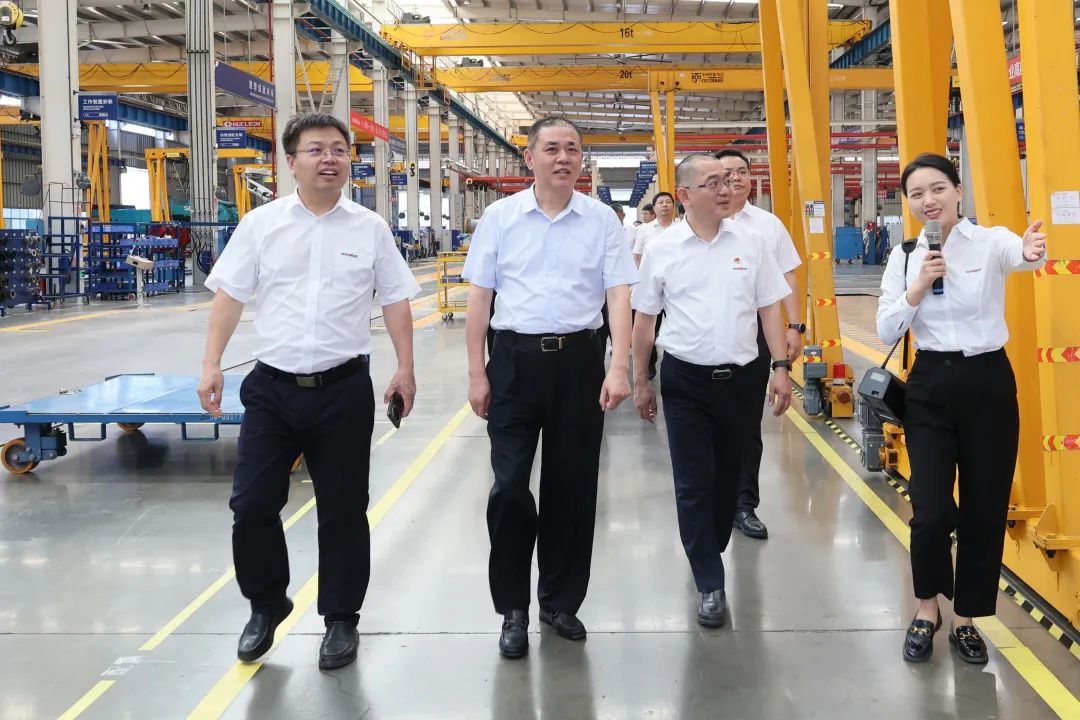 中铁城建集团党委书记、董事长申景涛到访