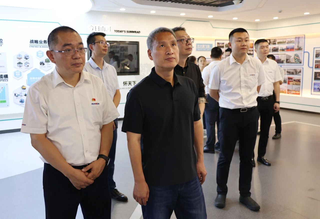 永青科技集团董事长胡晓东带队到访