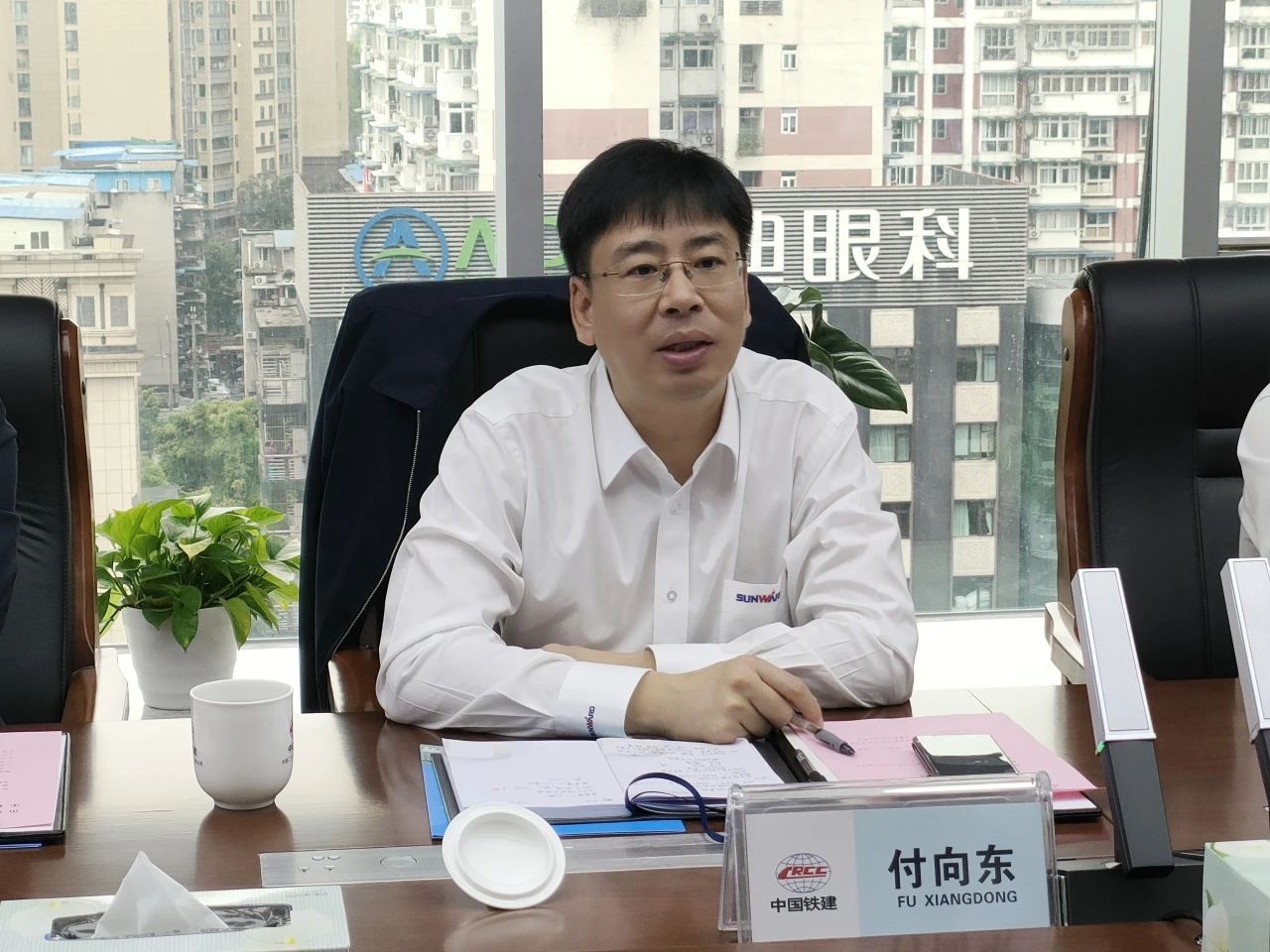 适应新形势，寻求新合作！到访中铁二十三局