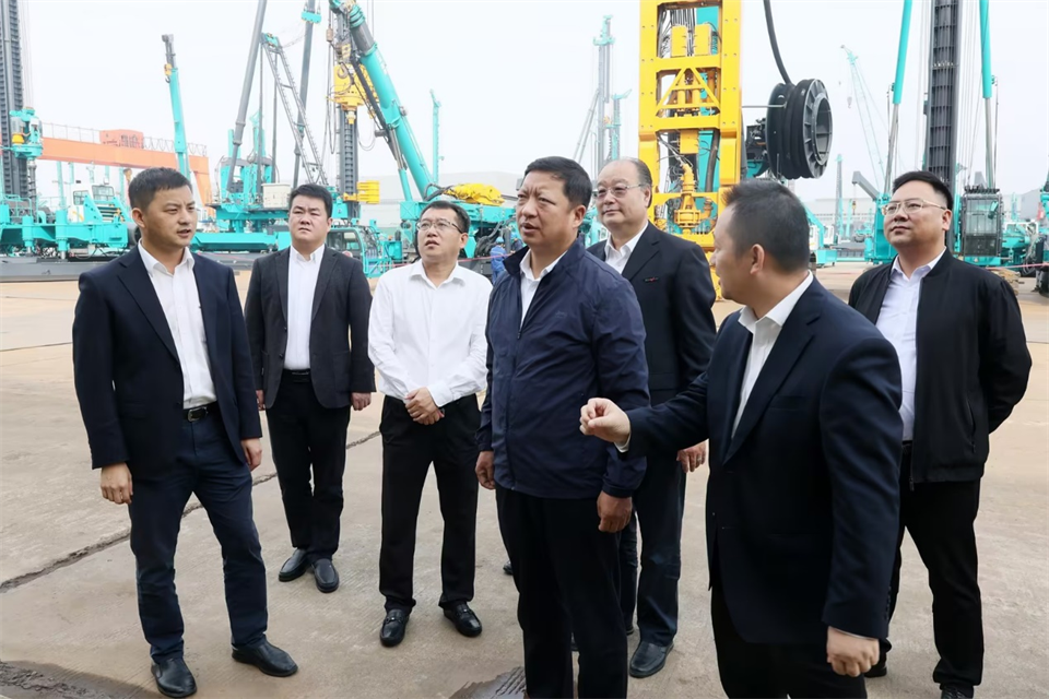 同船出海，共赢未来！中铁九局副总经理刘峻峰一行到访