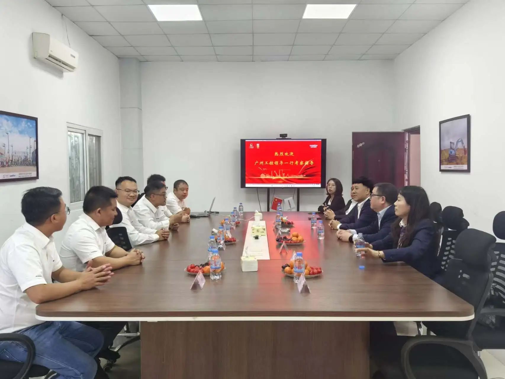 广州工控集团党委书记、董事长景广军率队考察柬埔寨子公司