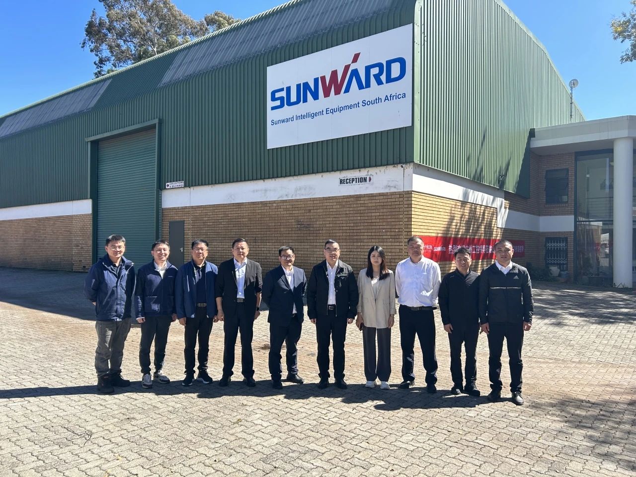 广州工控集团总经理王福铸率队考察南非子公司