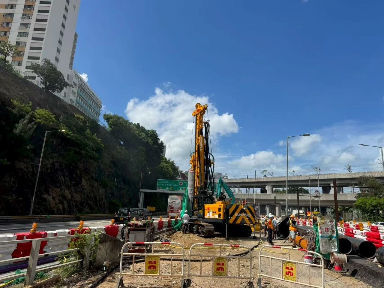 硬核首秀！SWDTH800大直径潜孔锤钻机进击香港市场