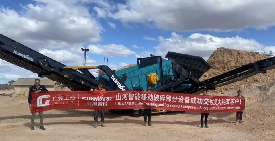 高效环保深受认可！破碎筛分设备首进澳洲市场