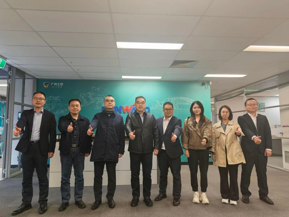 广州工控集团总经理王福铸率队考察澳大利亚子公司