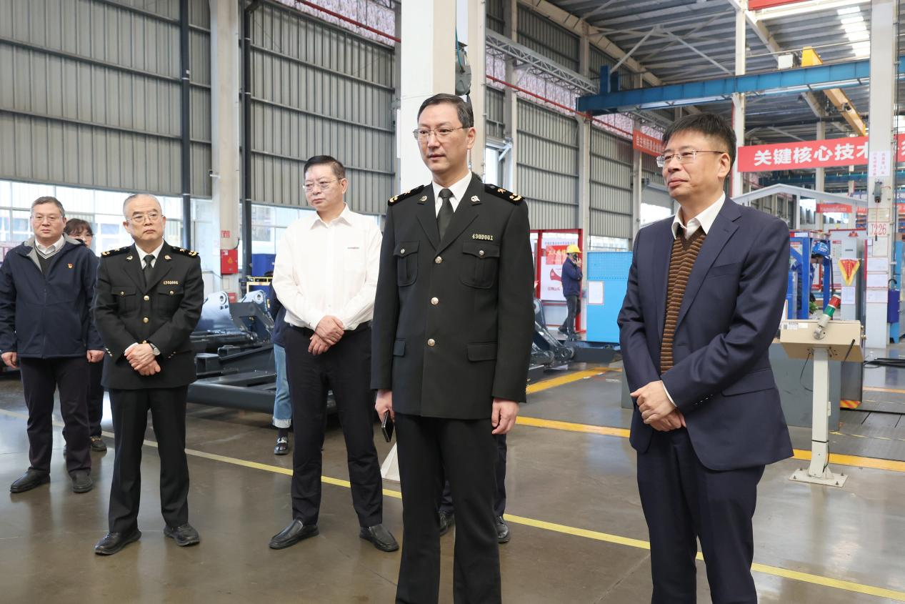 长沙海关关长、党委书记顾炯调研