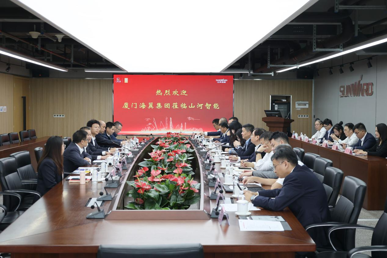 厦门海翼集团总经理金中权到访